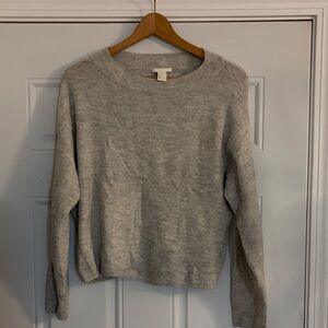 H&M Light Gray Women's Crew Neck Sweater